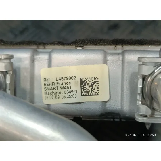 Radiador Calefaccion / Aire Acondicionado para Smart Fortwo Coupe