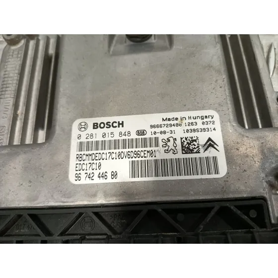 Centralita Motor Uce para Peugeot 207