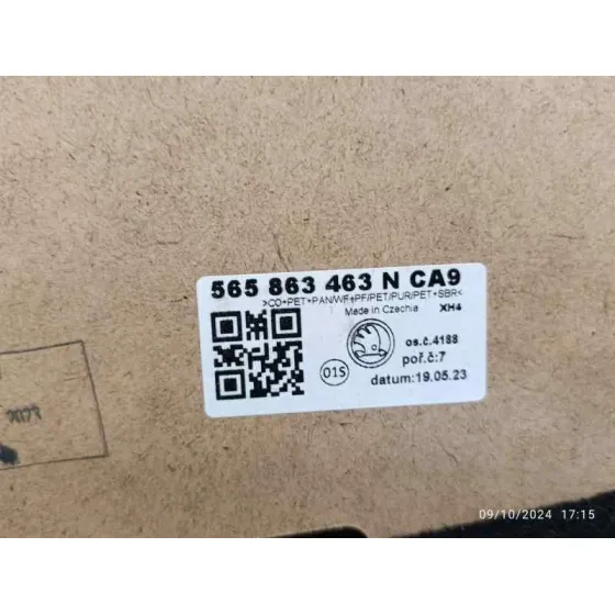 Moqueta Maletero para Skoda Kodiaq