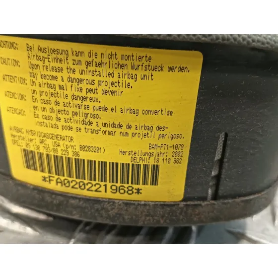 Airbag Delantero Izquierdo para Opel Corsa C