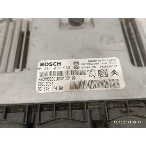 Centralita Motor Uce para Citroën C4 Grand Picasso