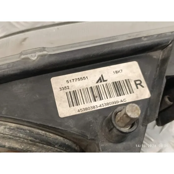 Faro Antiniebla Derecho para Fiat Bravo (198)