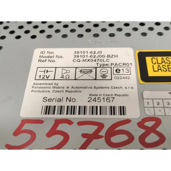 Sistema Audio / Radio Cd para Suzuki Swift Berlina (Mz)