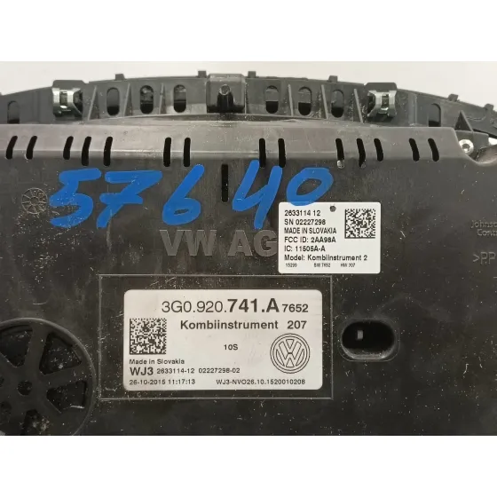 Cuadro Instrumentos para Volkswagen Passat Variant (3G5)