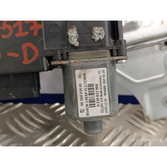 Elevalunas Delantero Derecho para Peugeot 2008 (--.2013->)