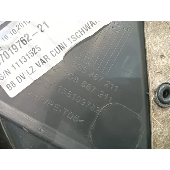 Guarnecido Puerta Trasera Izquierda para Volkswagen Passat Variant (3G5)