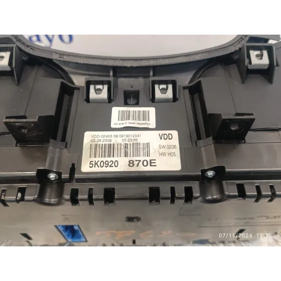 Cuadro Instrumentos para Volkswagen Golf Vi (5K1)