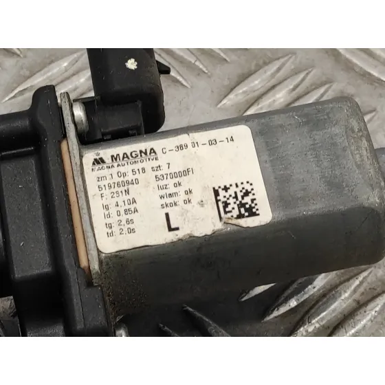 Elevalunas Delantero Izquierdo para Fiat 500 (312)