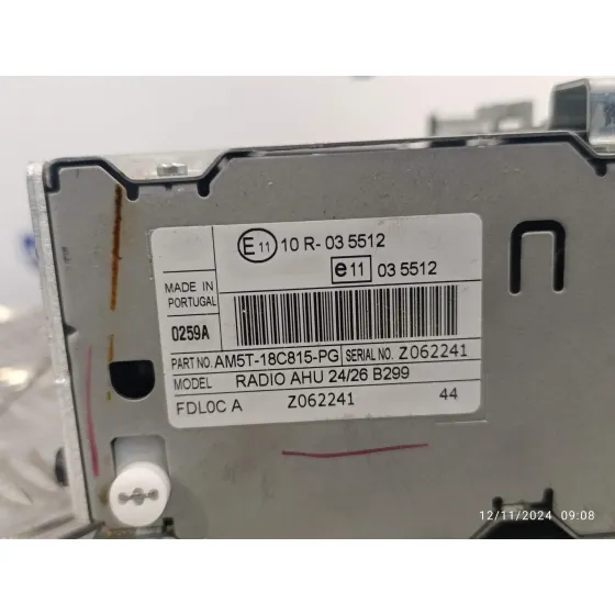 Sistema Audio / Radio Cd para Ford Fiesta (Ccn)