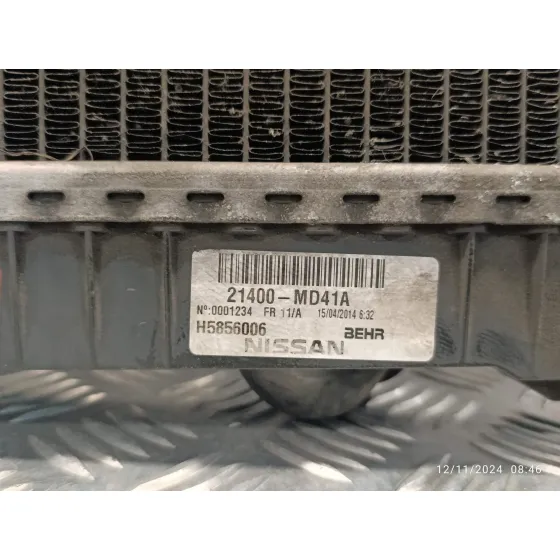 Radiador Agua para Nissan Nt400 Cabstar (01/20214->)