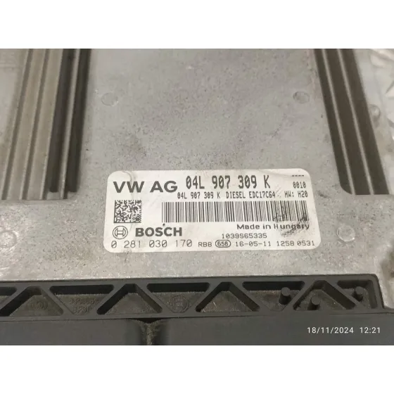 Centralita Motor Uce para Volkswagen Caddy Ocio