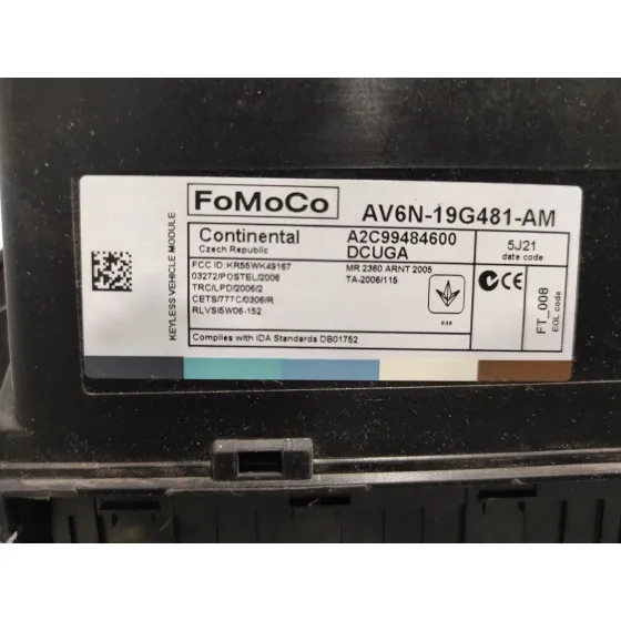 Modulo Electronico para Ford Kuga (Cbs)