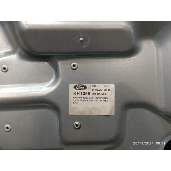 Elevalunas Delantero Derecho para Ford Focus C-Max (Cap)