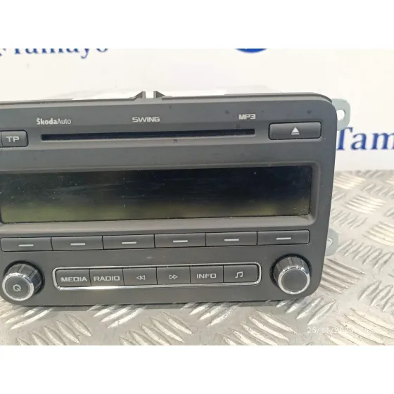 Sistema Audio / Radio Cd para Skoda Fabia (5J2 )