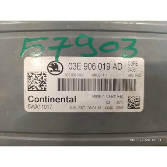 Centralita Motor Uce para Skoda Fabia (5J2 )