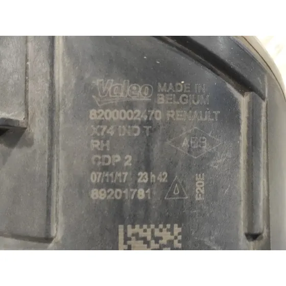 Faro Antiniebla Derecho para Opel Movano B Pritsche/Kipper/Koffer
