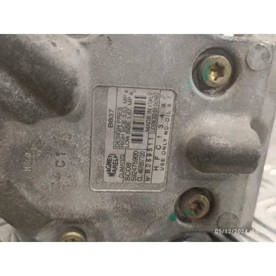 Compresor Aire Acondicionado para Fiat Punto Berlina (188)