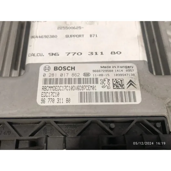 Centralita Motor Uce para Citroën C4 Lim.