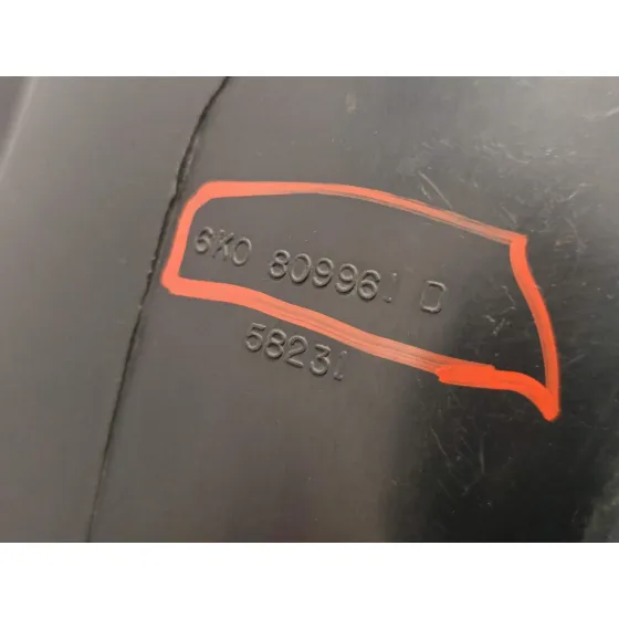 Plastico Paso Rueda Delantero Izquierdo para Seat Ibiza (6K1)