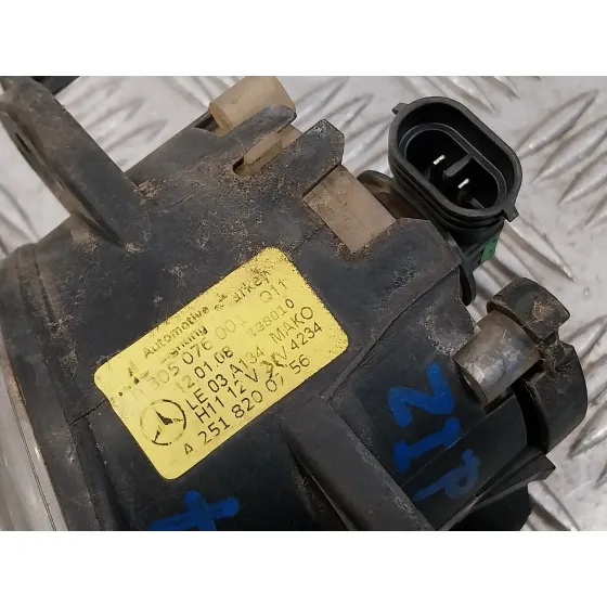 Faro Antiniebla Izquierdo para Mercedes-Benz Clase A (W169)