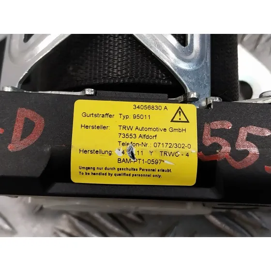 Cinturon Seguridad Trasero Derecho para Mercedes-Benz Clase E (W212) Lim.