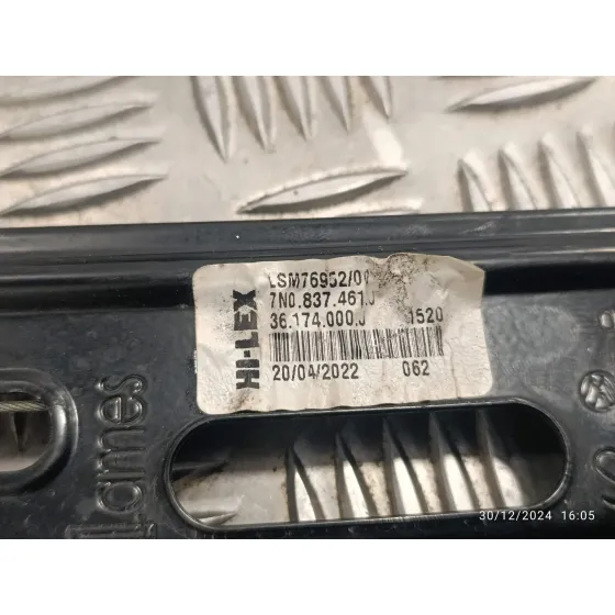Elevalunas Delantero Izquierdo para Seat Alhambra (7N)