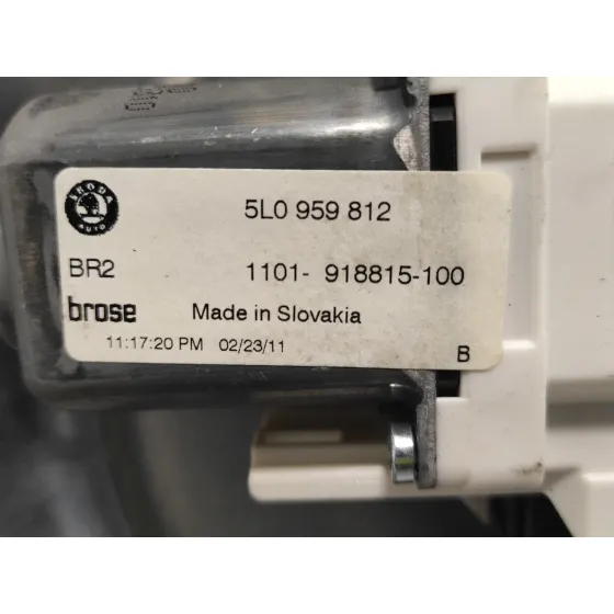 Elevalunas Trasero Derecho para Skoda Yeti