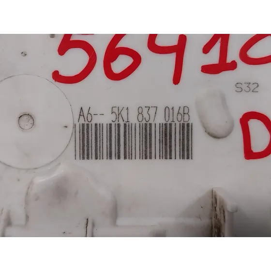 Cerradura Puerta Delantera Derecha para Skoda Yeti