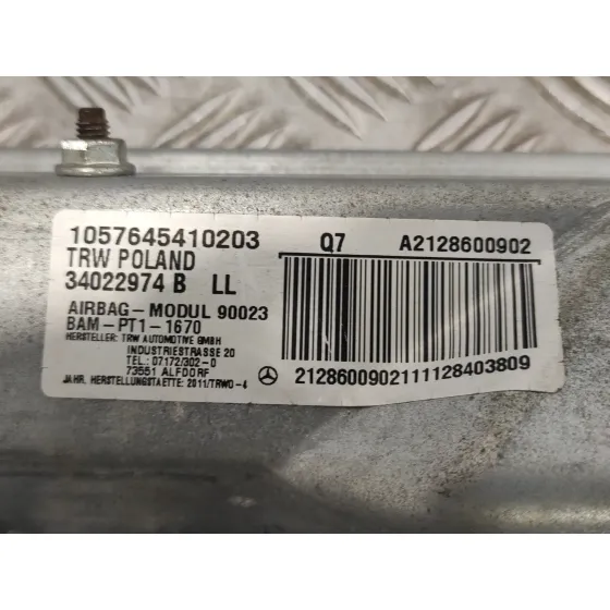 Airbag Rodillas para Mercedes-Benz Clase E (W212) Lim.