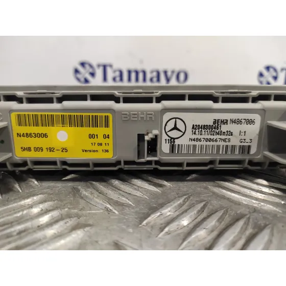 Resistencia Calefaccion para Mercedes-Benz Clase E (W212) Lim.