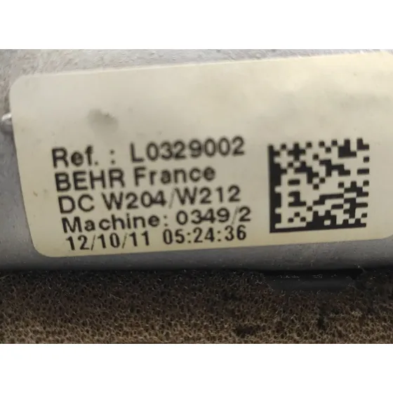 Radiador Calefaccion / Aire Acondicionado para Mercedes-Benz Clase E (W212) Lim.
