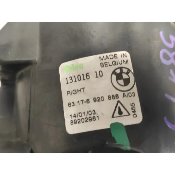 Faro Antiniebla Derecho para Bmw X5 (E53)