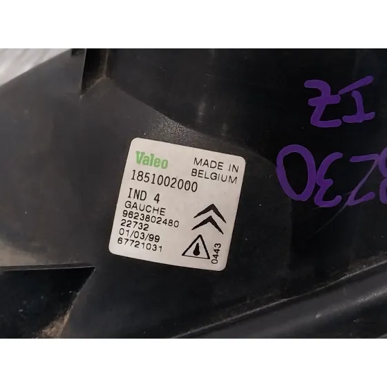 Faro Antiniebla Izquierdo para Citroën Xsara Berlina