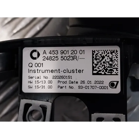 Cuadro Instrumentos para Smart Forfour