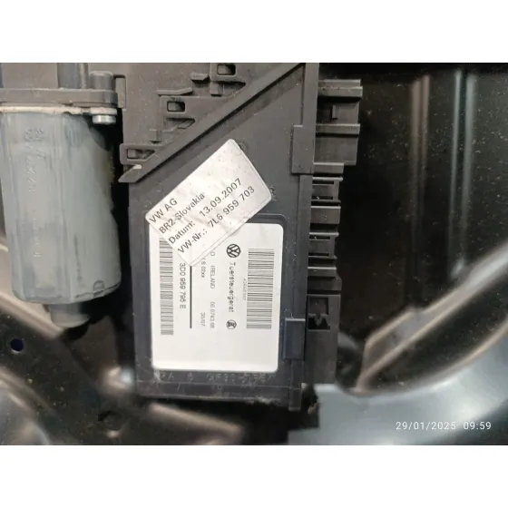 Elevalunas Trasero Izquierdo para Volkswagen Touareg (7L6)