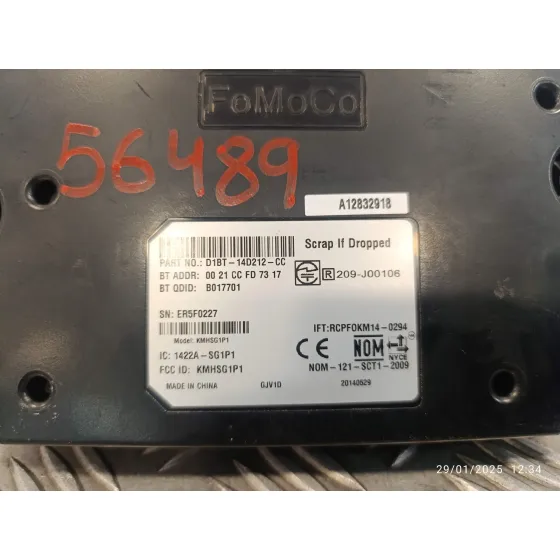 Modulo Electronico para Ford Fiesta (Ccn)