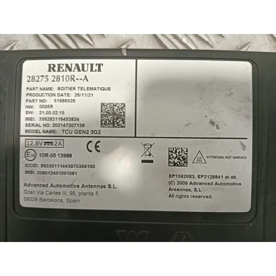 Modulo Electronico para Smart Forfour