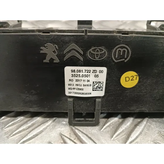 Mando Climatizador para Toyota Proace