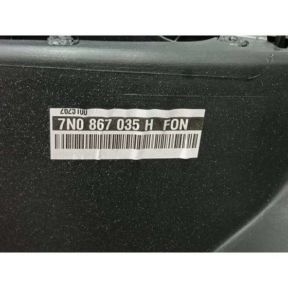 Guarnecido Puerta Trasera Izquierda para Seat Alhambra (7N)