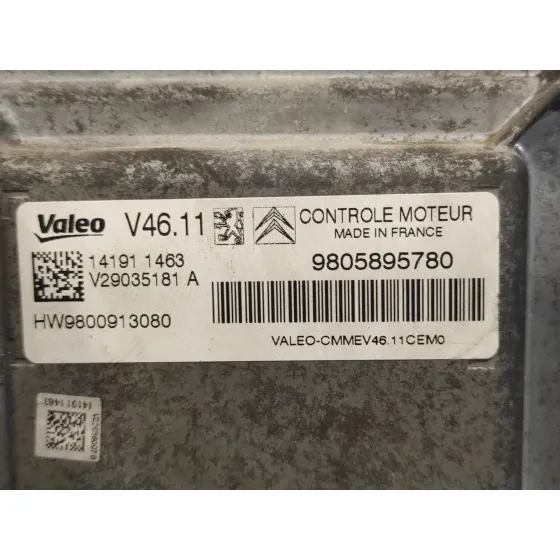 Centralita Motor Uce para Citroën C3