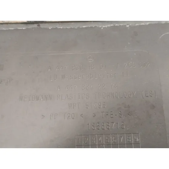 Torpedo para Mercedes-Benz Vito Mixto (447)