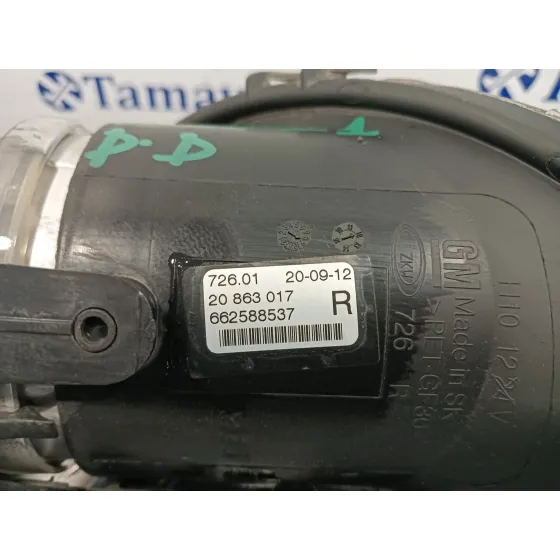 Faro Antiniebla Derecho para Opel Zafira Tourer C Van (P12)