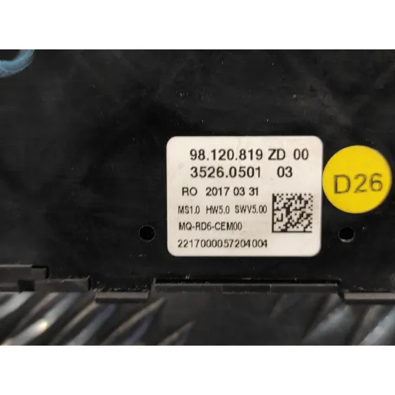 Mando Multifuncion para Toyota Proace
