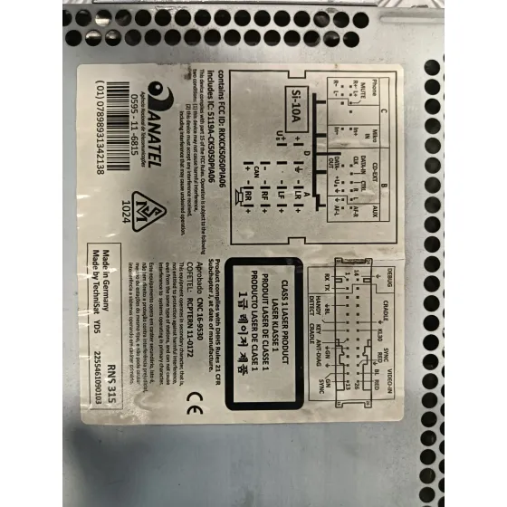 Sistema Audio / Radio Cd para Volkswagen T5 Transporter (7E)