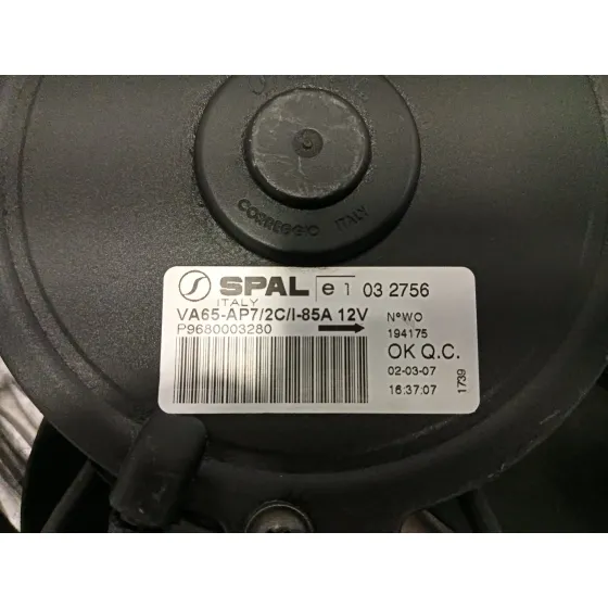Electroventilador para Peugeot 207 Cc