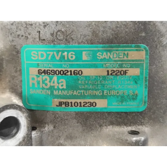 Compresor Aire Acondicionado para Mg Serie 25 (Rf)
