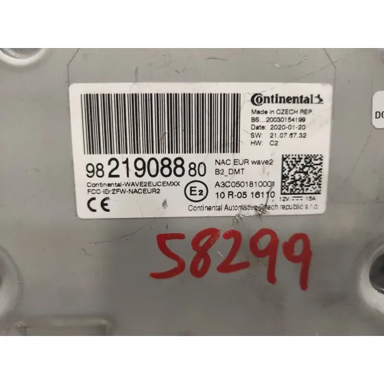 Sistema Audio / Radio Cd para Peugeot 308 Sw