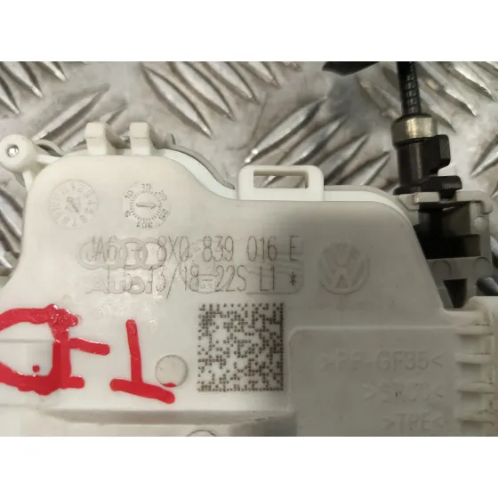 Cerradura Puerta Trasera Derecha para Audi A1 Sportback (8Xf)