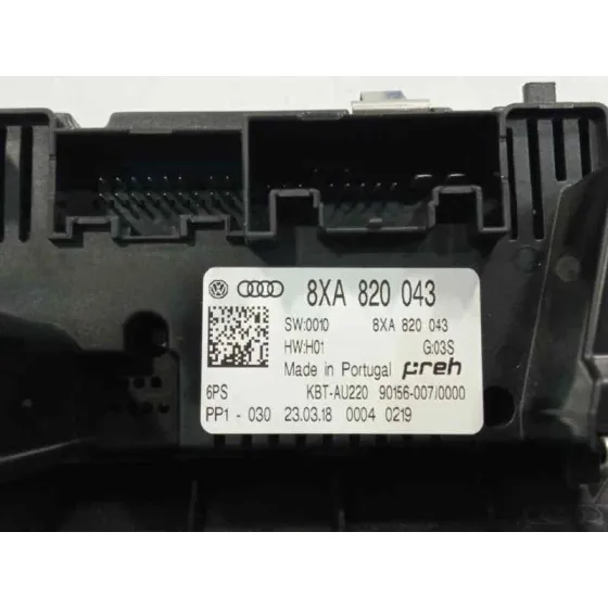 Mando Calefaccion / Aire Acondicionado para Audi A1 Sportback (8Xf)