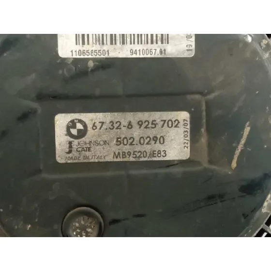 Electroventilador para Bmw X3 (E83)